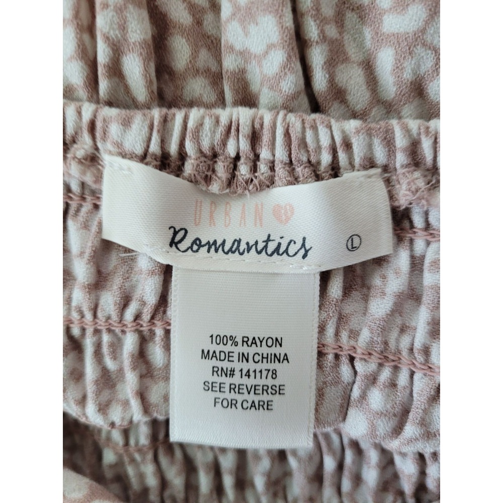 Urban Romantics Womens  Sleeveless Tank Top Smocked Shirred Baby Doll Y2K - Picture 6 of 10